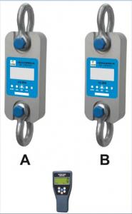 双通道无线测力计5-10吨 手持仪表可称重